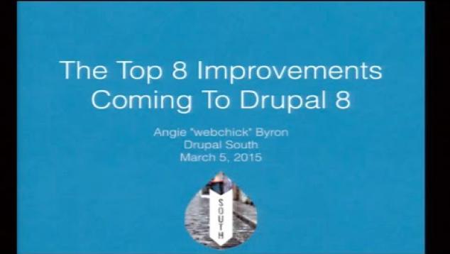 Embedded thumbnail for Drupal 8 - What you need to know by Angela Byron